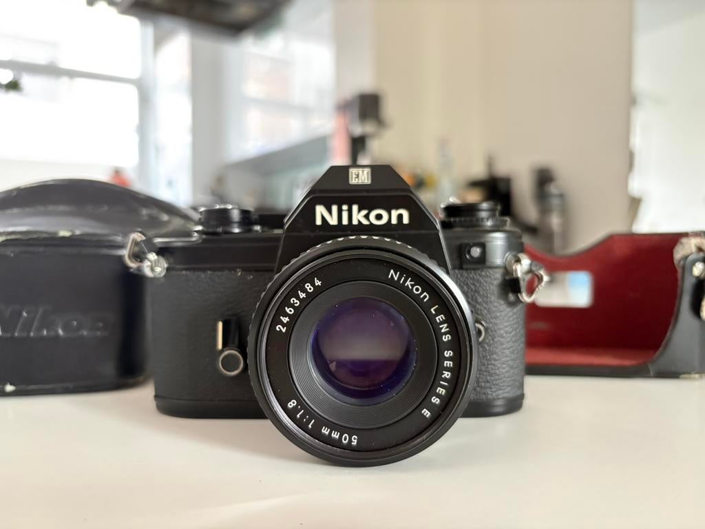 Nikon EM + 50mm f/1.8, TV, Hi-fi & Vidéo, Enlèvement, Utilisé, Nikon