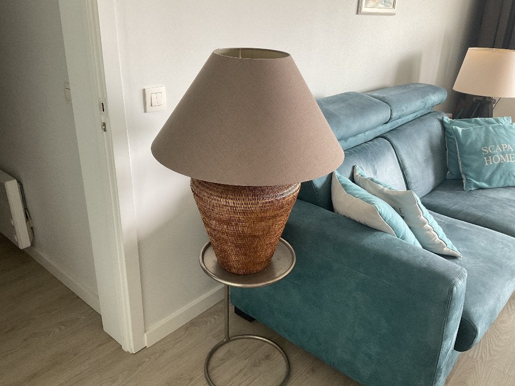 Flamant togo Xl tafellamp, Ophalen of Verzenden, Zo goed als nieuw, Natuurlijk materiaal, 72 cm