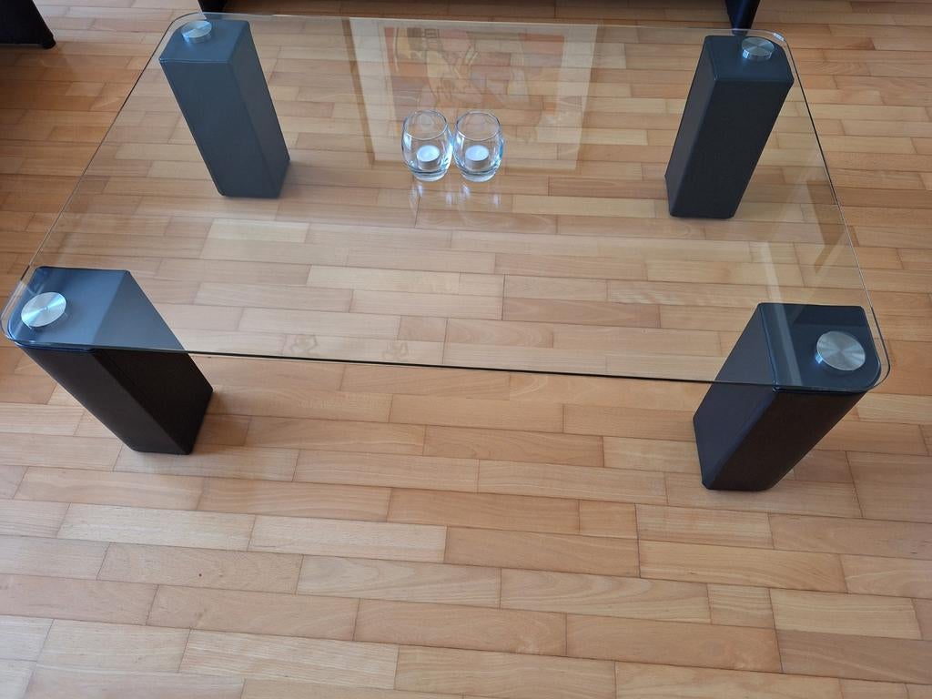 Glazen salontafel, Huis en Inrichting, Ophalen