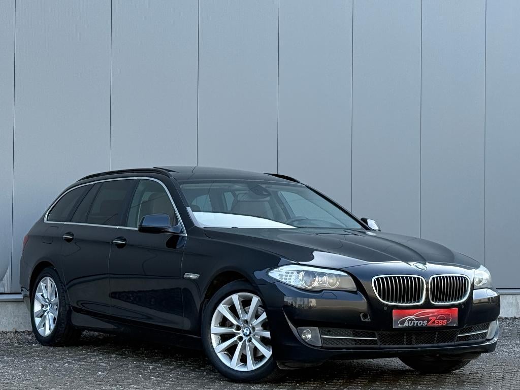 Bmw 520dA Break VAT/TVA HeadUp Pano Xenon Lineass, Cuir, Euro 5, 139 g/km, 135 kW