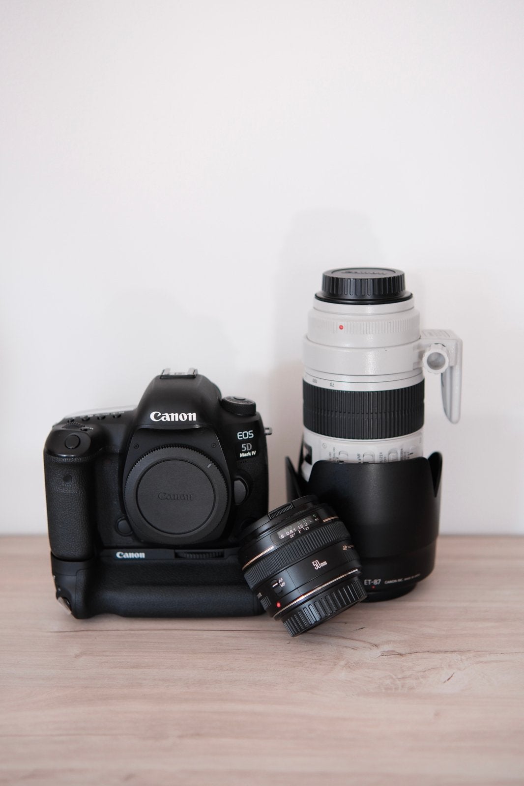 Canon EOS 5D Mark IV set + 70-200mm III, Audio, Tv en Foto, Fotocamera's Digitaal, Ophalen, Zo goed als nieuw, Grip, Canon
