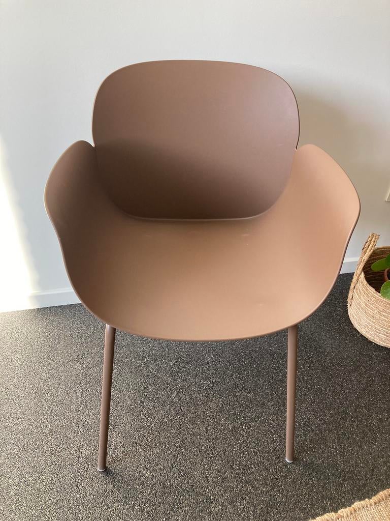 Set van 4 stoelen, Maison & Meubles, Chaises, Autres couleurs, Comme neuf, Synthétique, Enlèvement