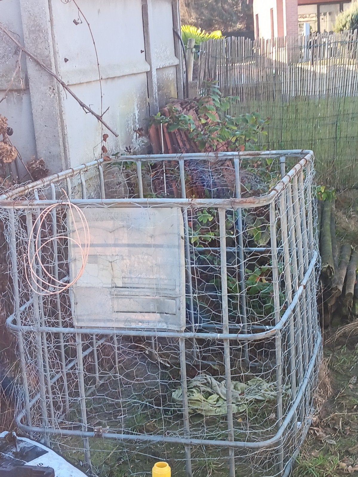 Omranding 1000l vat, Dieren en Toebehoren, Ophalen