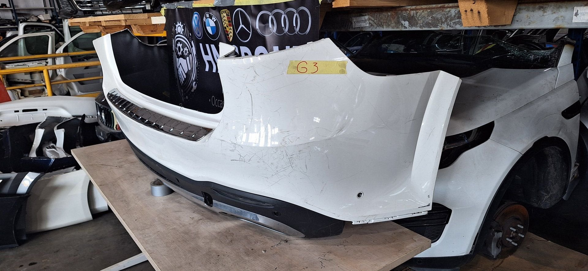 Mercedes-Benz GLC-Klasse achterbumper, Gebruikt, -, Ophalen of Verzenden, Achter