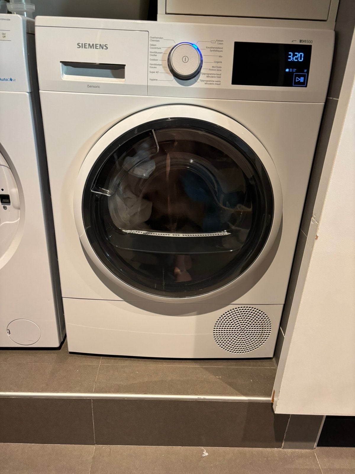 Siemens iQ500 warmtepompdroogkast8 kg A+++ energielabel, Electroménager, Sèche-linge, Enlèvement, Comme neuf
