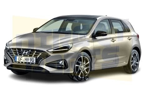 Hyundai i30 4/17-7/20 (HB en Wagon) dorpel Links (HB) Origin, Neuf, -, -, Hyundai