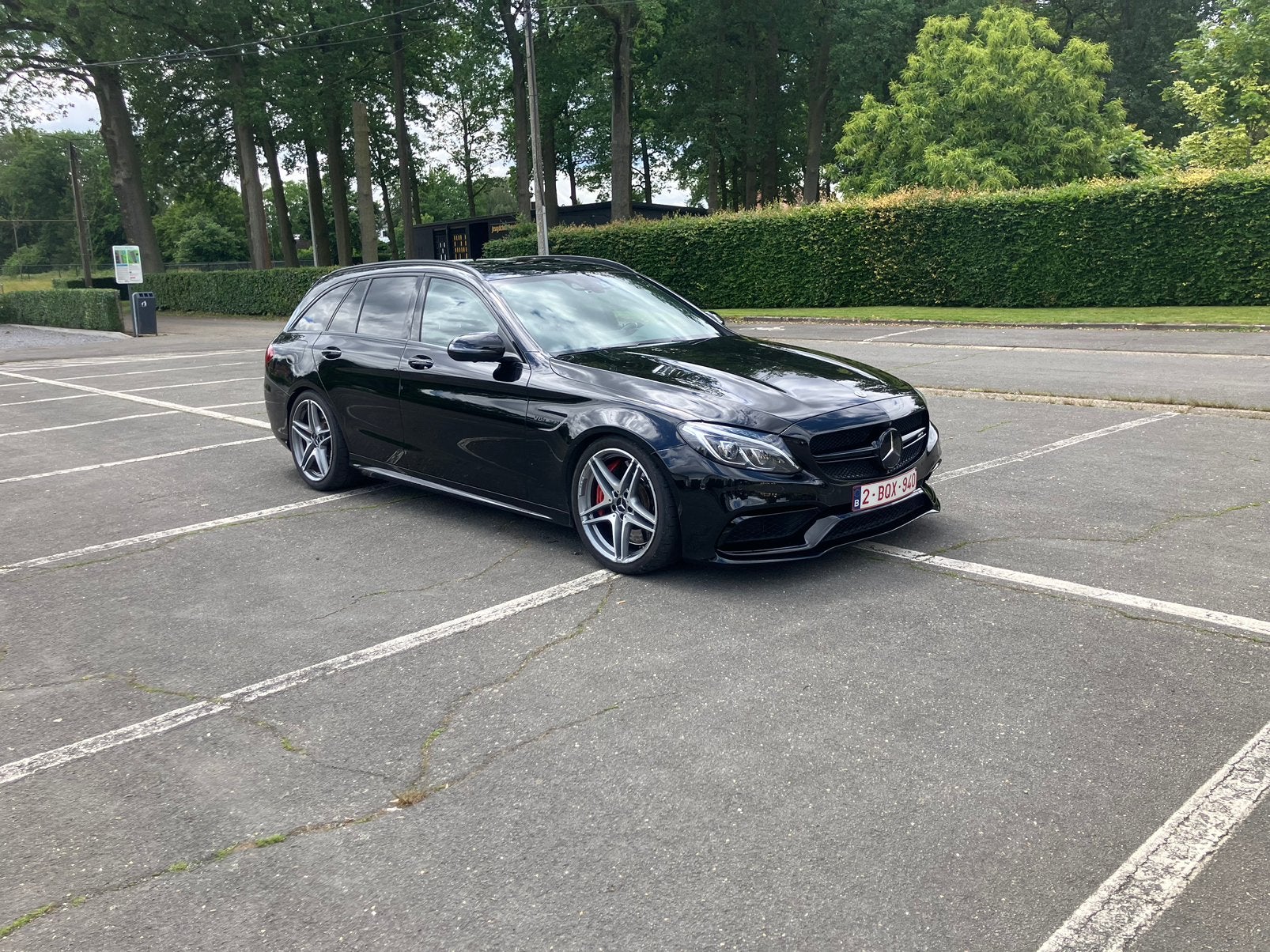 Mercedes c63s AMG, Automaat, Achterwielaandrijving, 375 kW, 4000 cc