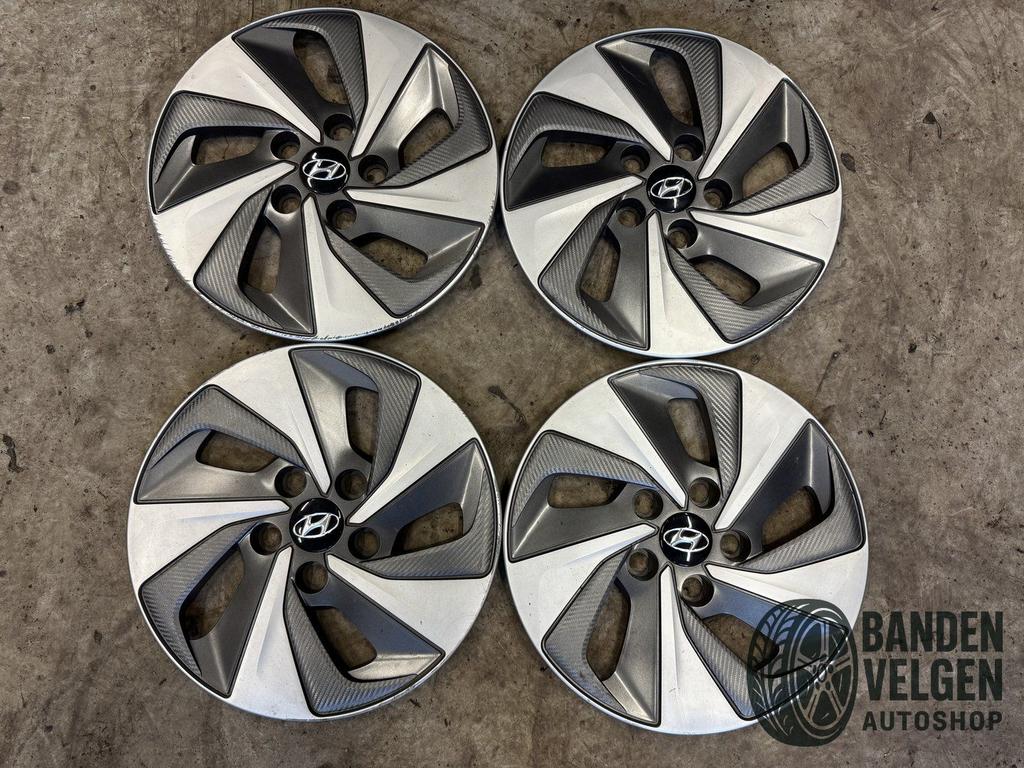 Hyundai Wieldoppen set 15 Inch 52960-F2000, Autos : Divers, Enjoliveurs, Utilisé, Enlèvement ou Envoi