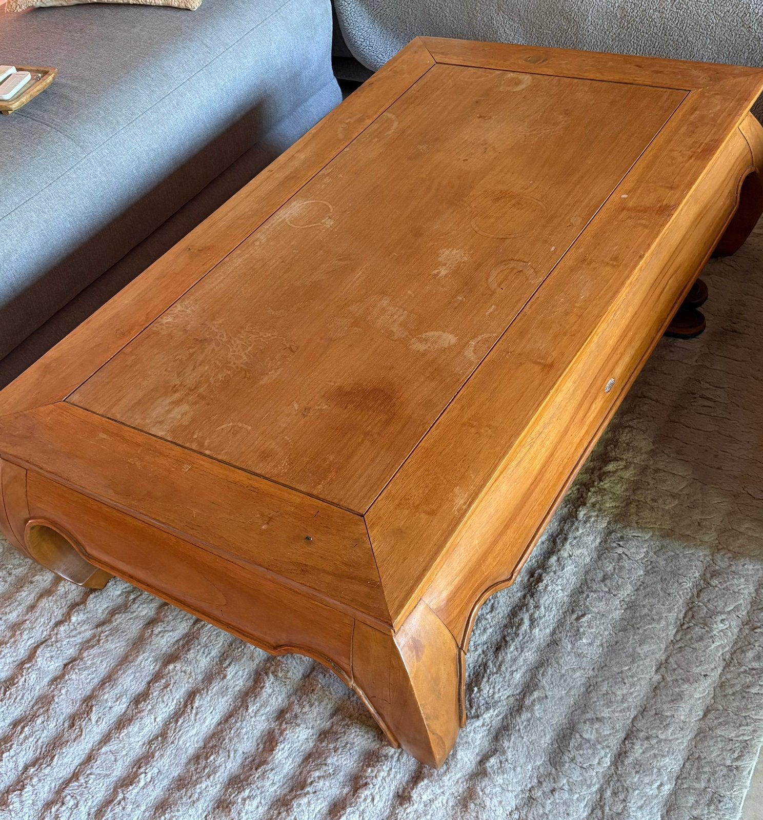 Salontafel, Ophalen, Gebruikt