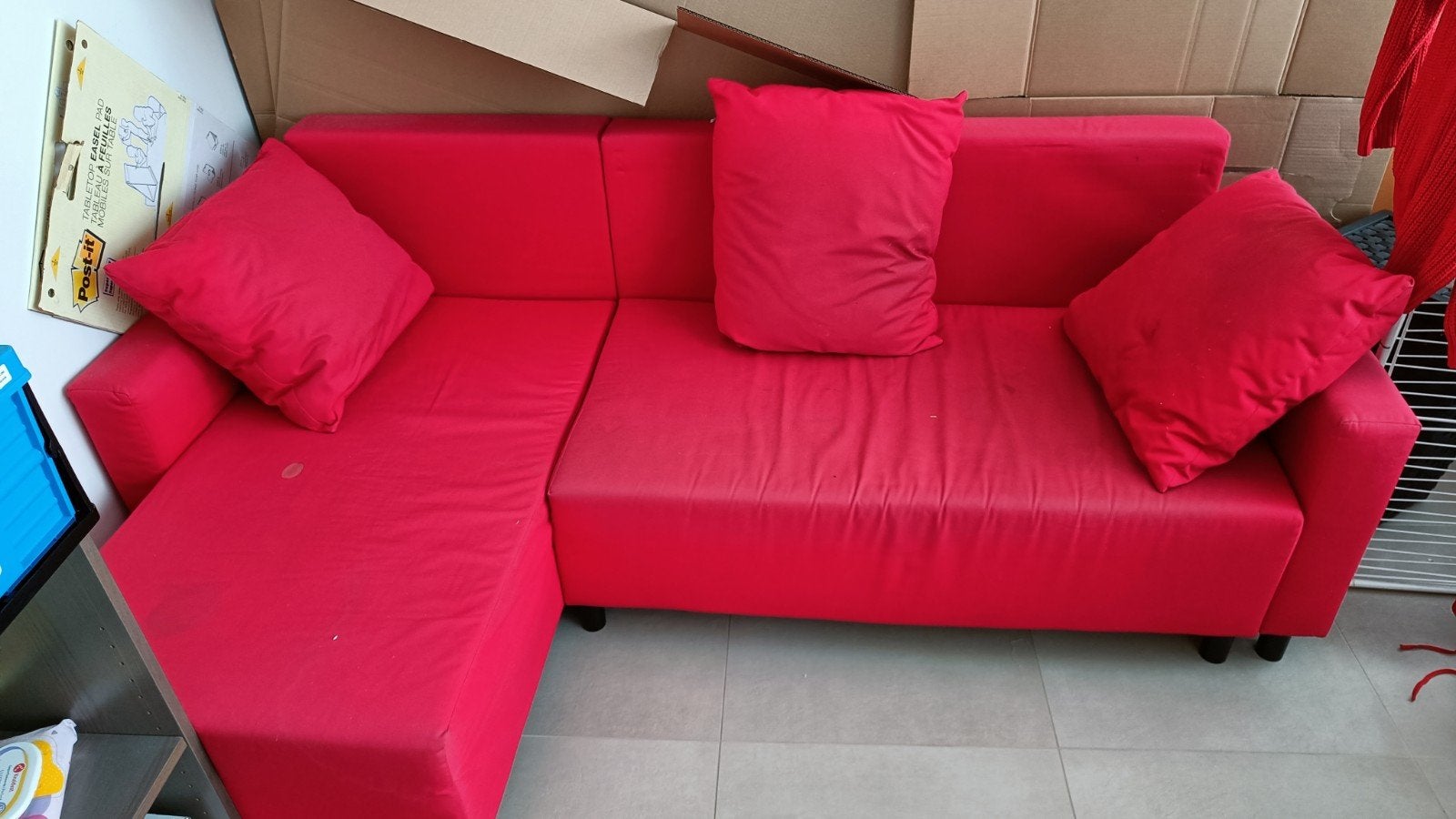 rode zetelbank Ikea, Huis en Inrichting, Ophalen