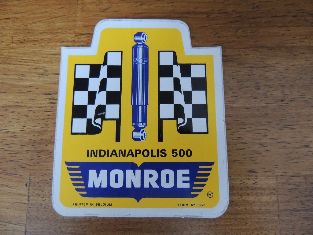racing Indianapolis 500 monroe sticker, Envoi