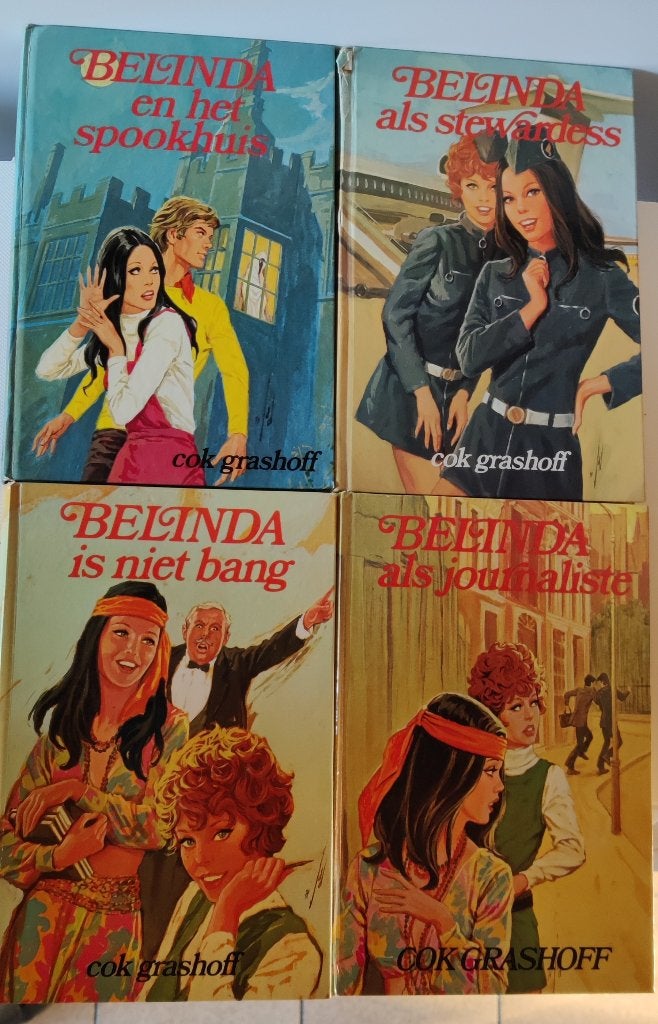 4 boeken: Belinda serie, Ophalen of Verzenden, Gelezen, Non-fictie