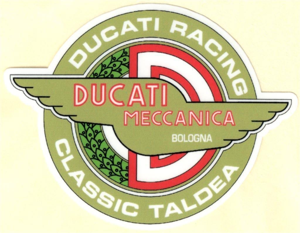 Ducati Racing Meccanica Classic Taldea sticker #1, Motoren, Verzenden