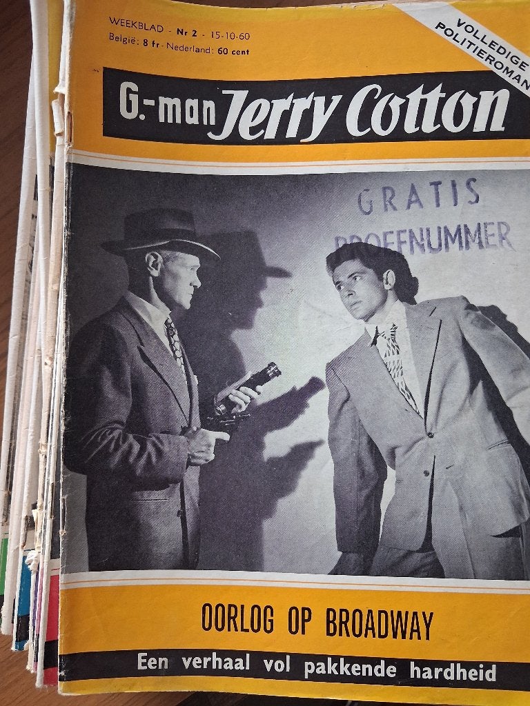 jerry cotton, Boeken, Ophalen of Verzenden, Gelezen, Overige typen