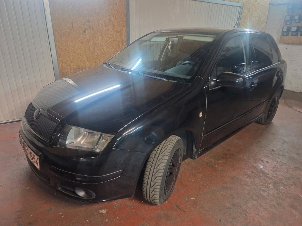 Zwarte skoda fabia 5deurs benzine, Auto's, Skoda, Particulier, Fabia, Benzine, Ophalen