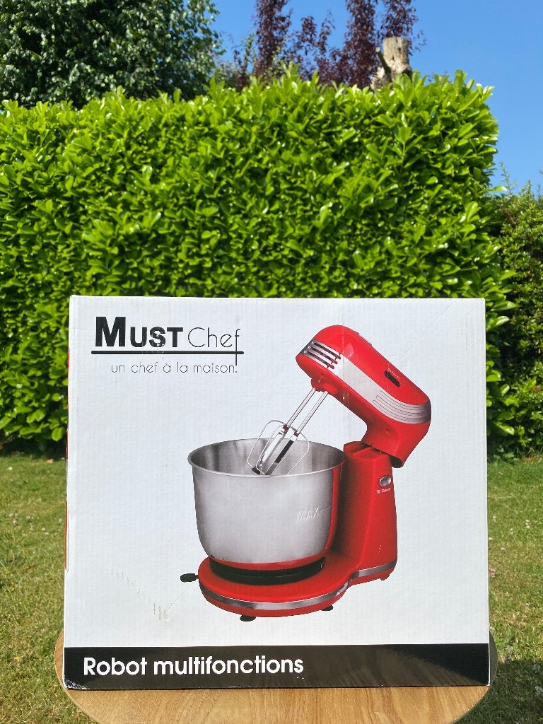 Keukenrobot Must Chef - Nieuw, Nieuw, Ophalen of Verzenden, Vaatwasserbestendig, 3 snelheden of meer