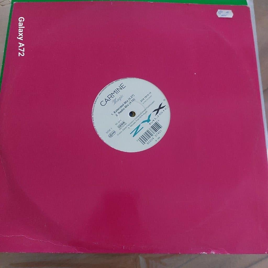 carmine magic 12 inch maxi, Cd's en Dvd's, Vinyl | Dance en House, Gebruikt, Dance, Ophalen of Verzenden, 12 inch