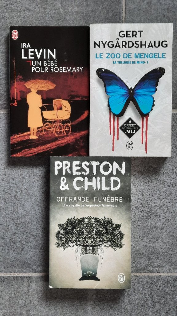 Livres J’ai lu, Boeken, Ophalen, Gelezen
