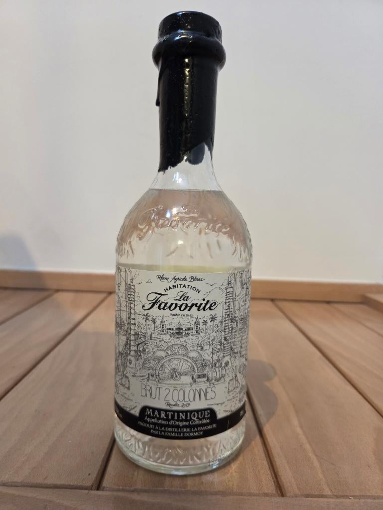 rhum La Favorite brut 2 colonnes 2019, Enlèvement ou Envoi