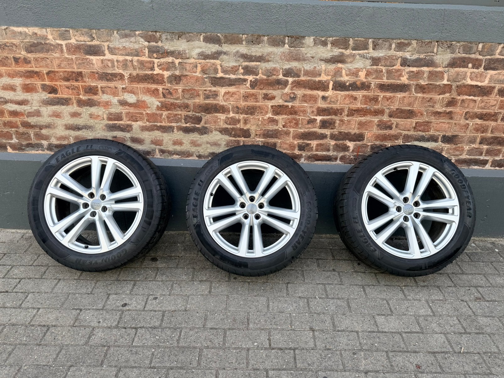 3 Audi Q7 285/45/20 velgen, Auto's, Audi, Te koop, Q7