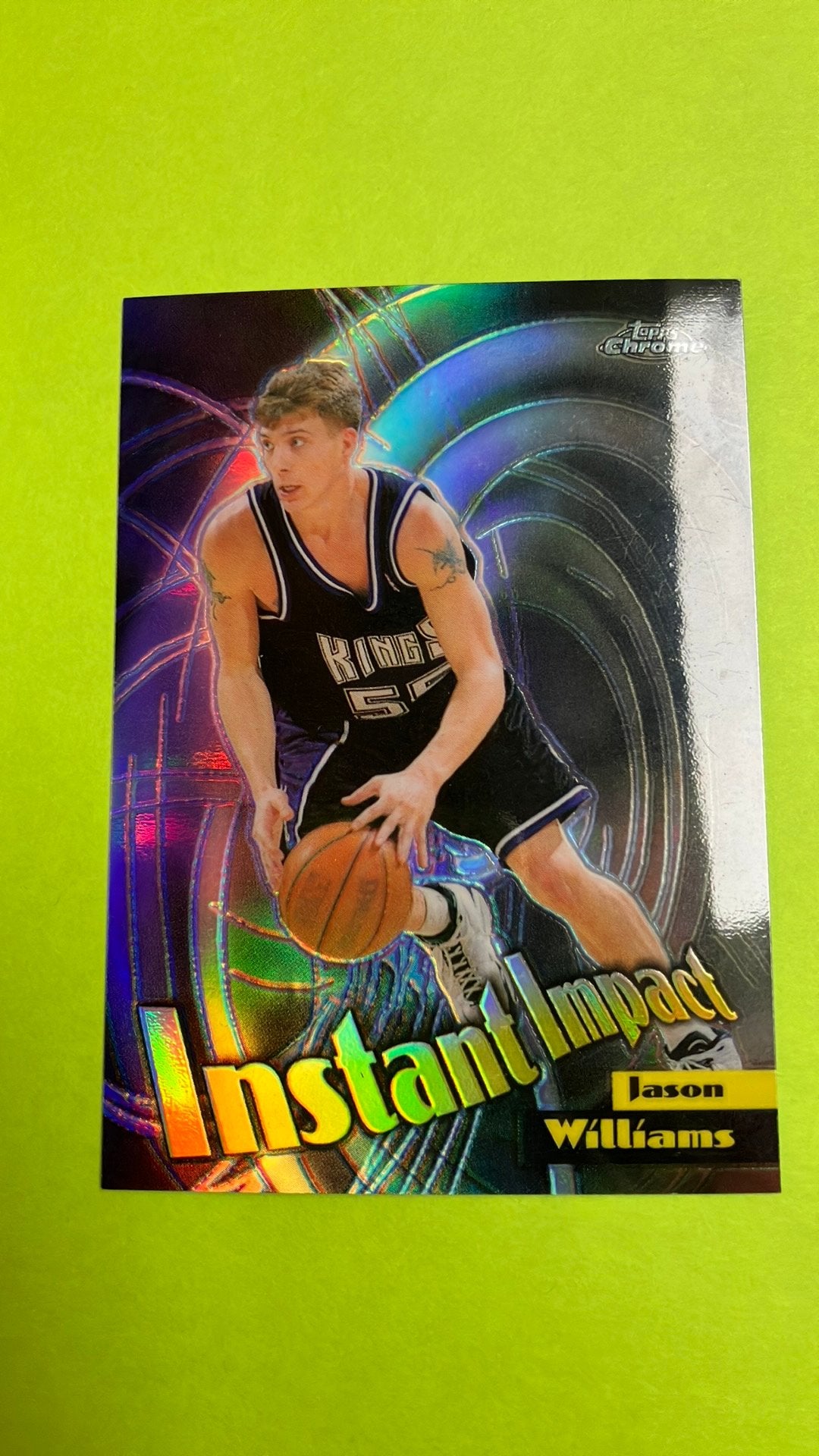 Réfracteur Topps Chrome 99-00 Jason Williams - Réfraction I9, Enlèvement ou Envoi, Neuf, Image