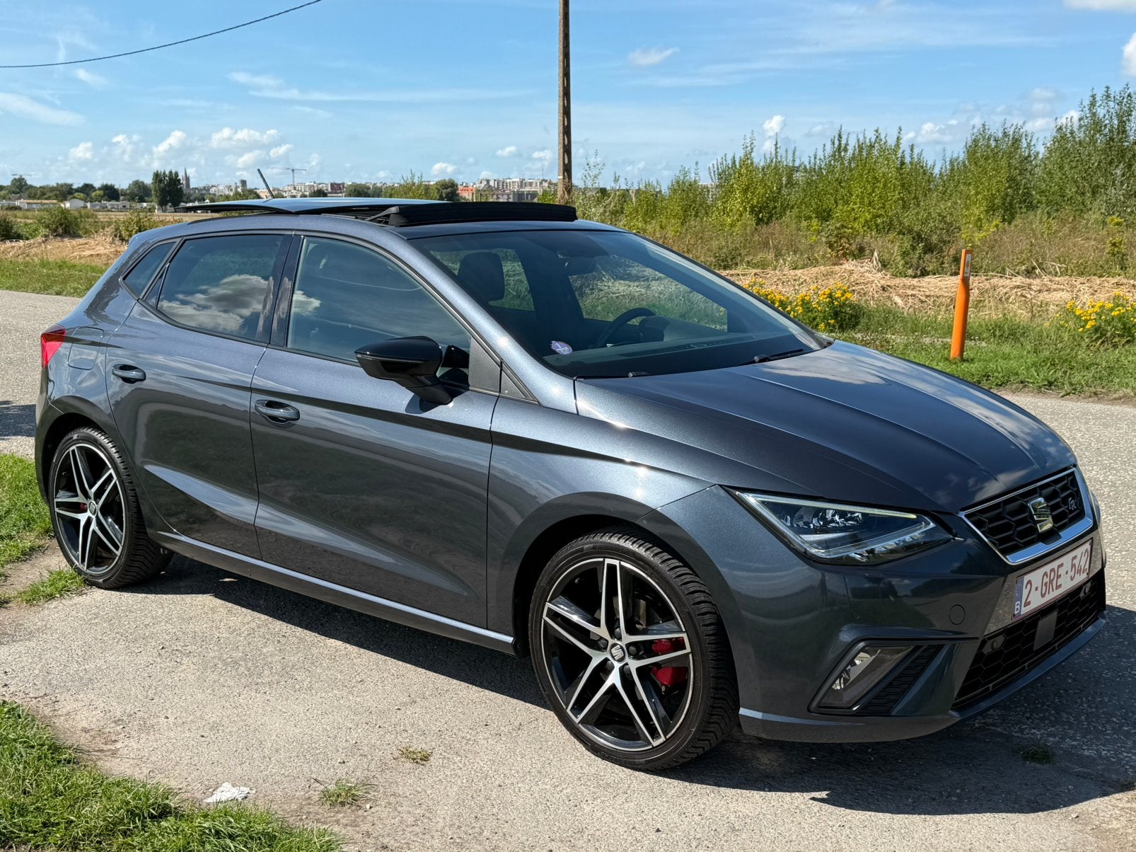 Seat ibiza FR edition 115 pk bj 2020 met 81000 km full, Auto's, Seat, Lichtsensor, Alcantara, Ibiza, Handgeschakeld