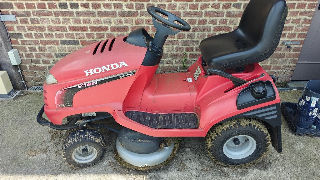 Honda Zitmaaier 2315, Tuin en Terras, Grasmaaiers, Gebruikt, Benzine-grasmaaier, Cirkelmaaier, Elektrische starter, Mulchfunctie
