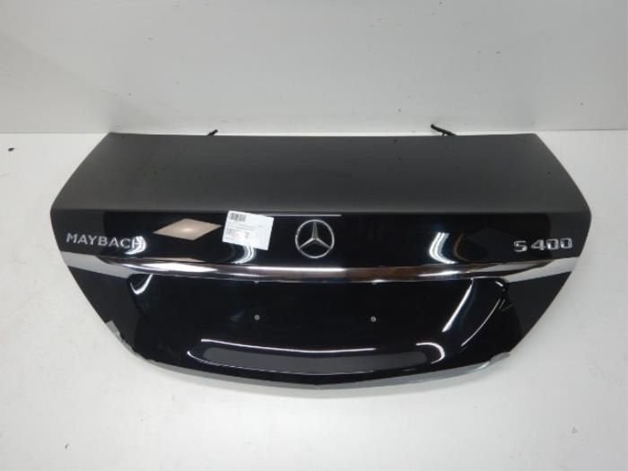 Mercedes Benz S-Klasse Maybach S400 Achterklep Obsidianschwa, Autos : Pièces & Accessoires, Enlèvement ou Envoi, Utilisé, Arrière