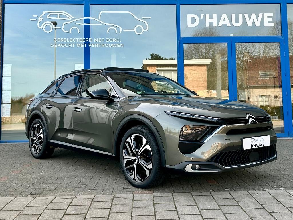 Citroën C5 X 1.6i 180pk *open dak*mass zetels*trekhaak*cam*, 1498 cc, 4 cilinders, 149 g/km, https://public.car-pass.be/vhr/84a7646d-2575-4073-8004-28b2db7afde0