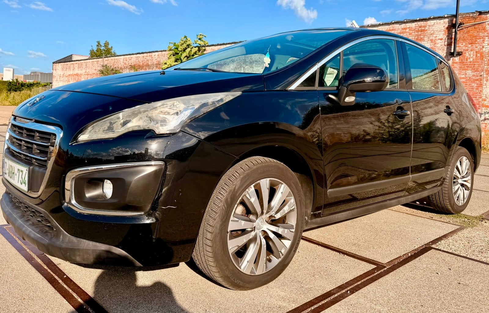 Peugeot 3008 1.6i benzine. 130.000km, Auto's, Voorwielaandrijving, Stof, Zwart, Handgeschakeld