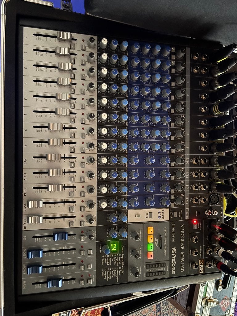 Presonus AR16 USB, Muziek en Instrumenten, Ophalen of Verzenden, Gebruikt, 10 tot 20 kanalen, Microfooningang