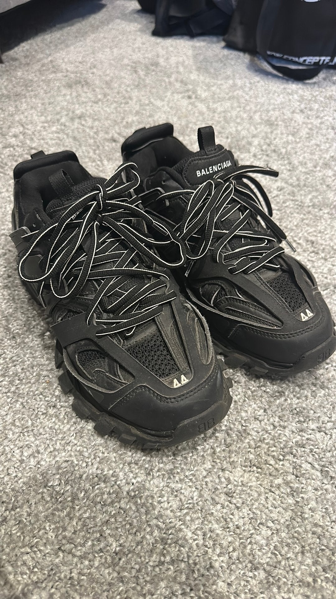 Balenciaga Tracks Zwart Maat 44, Kleding | Heren, Schoenen, Ophalen, Gedragen, Zwart