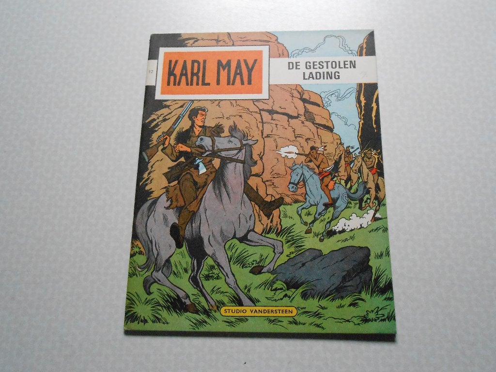 Karl may 17 De gestolen lading 1967 1 ste druk., Willy Vandersteen, Eén stripboek, Nieuw, Ophalen of Verzenden