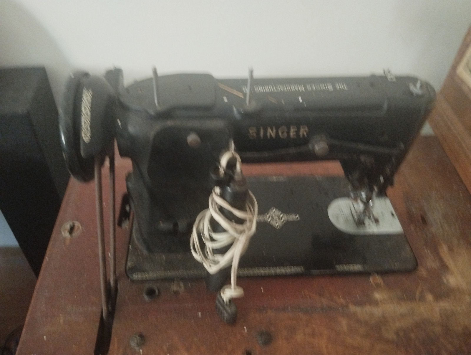 machine à coudre singer, Enlèvement