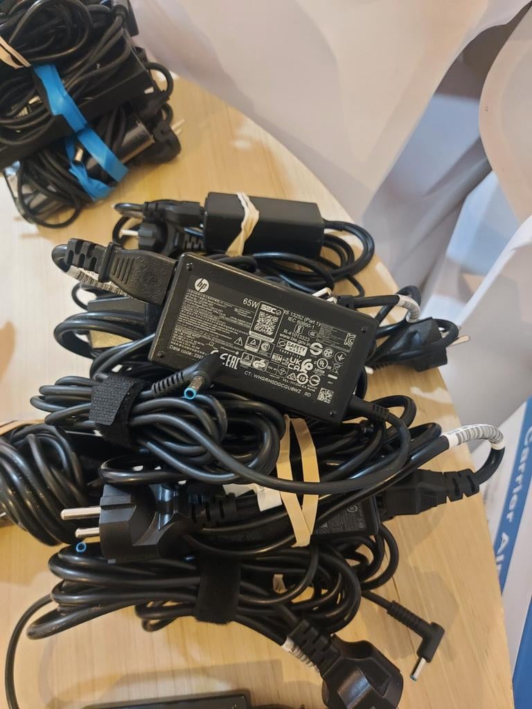 Chargeur hp d'origine tête bleu, Ophalen
