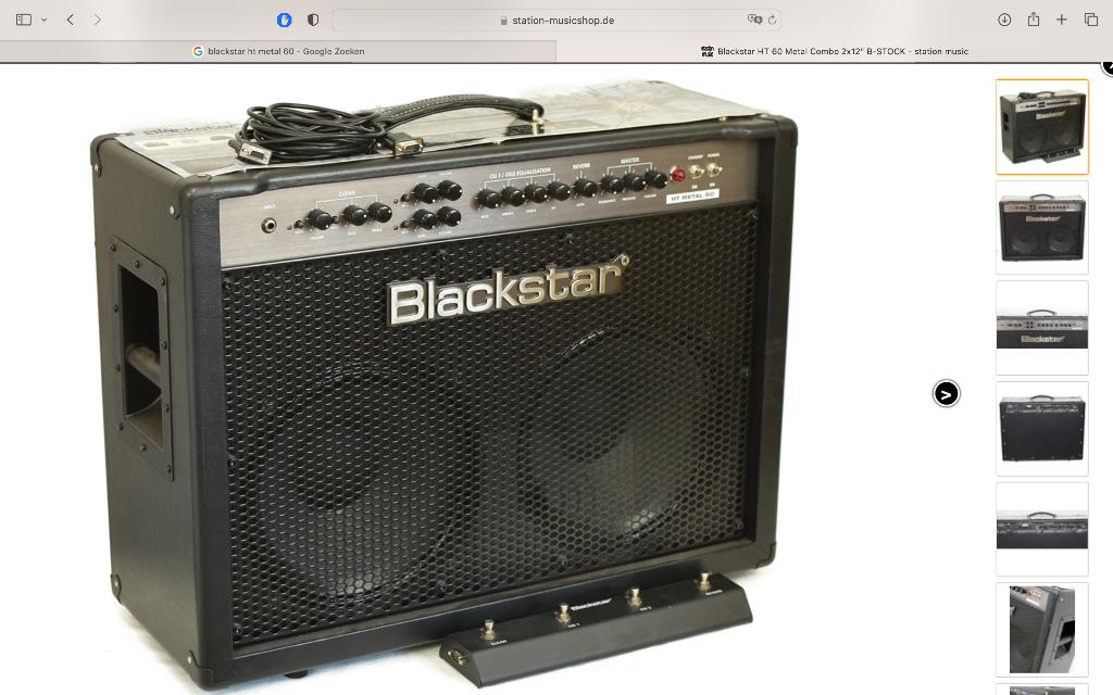 Blackstar HT 60, Ophalen, Zo goed als nieuw