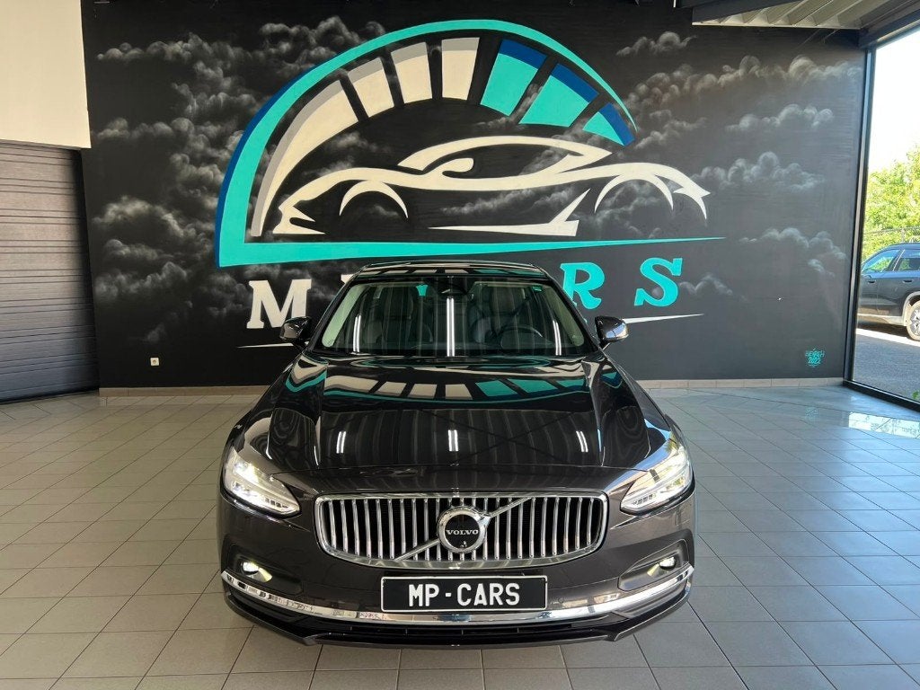 VOLVO S90 B4 Mild Hybrid, Auto's, Leder, Berline, 5 deurs, Hybride Elektrisch/Benzine