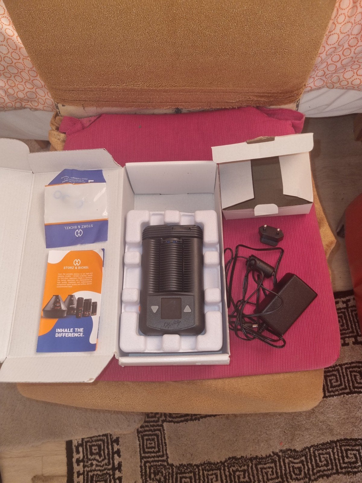 Vaporisateur mighty, Comme neuf
