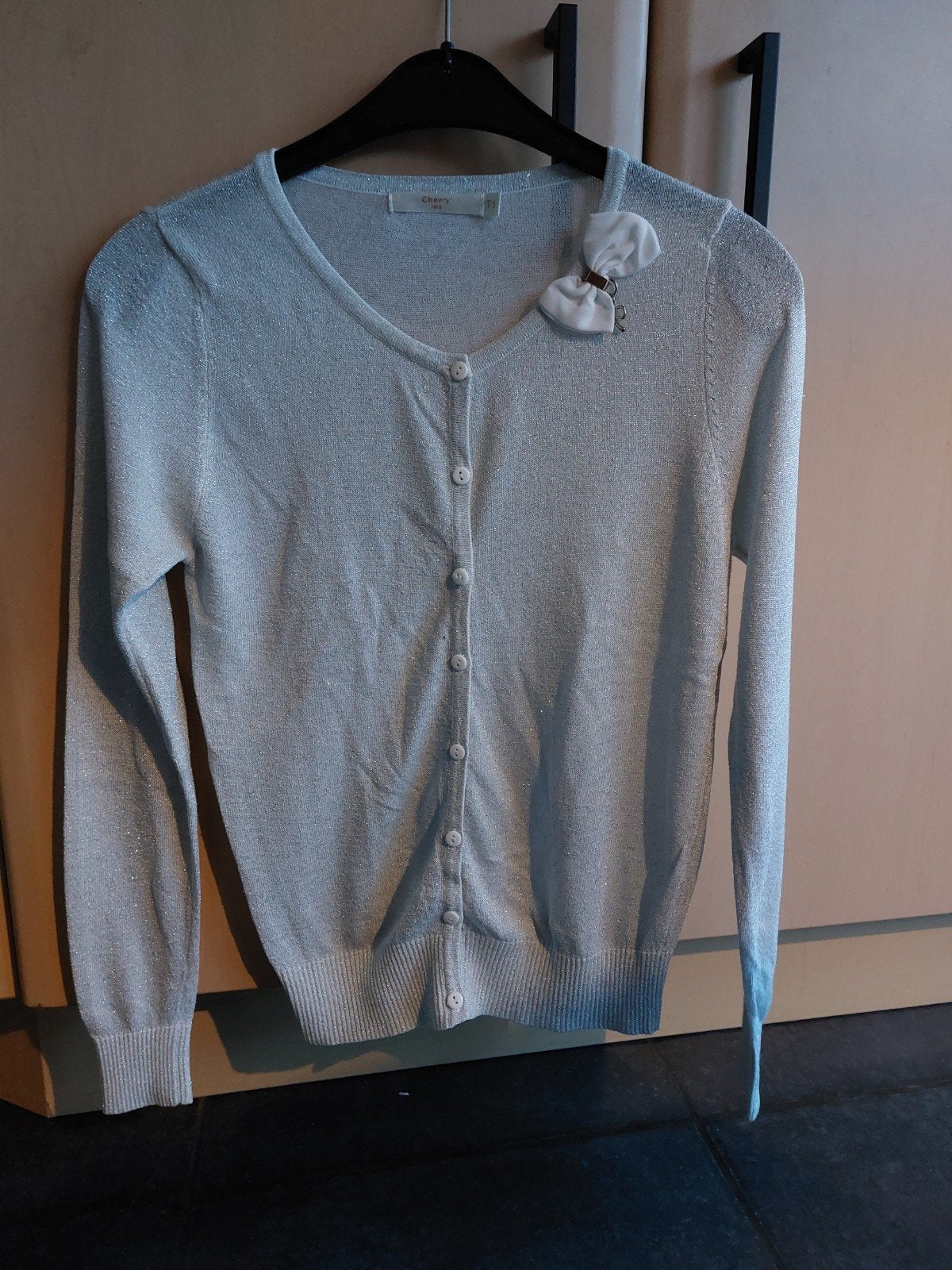 Witte glitter gilet maat S, Kleding | Dames, Overige Dameskleding, Ophalen