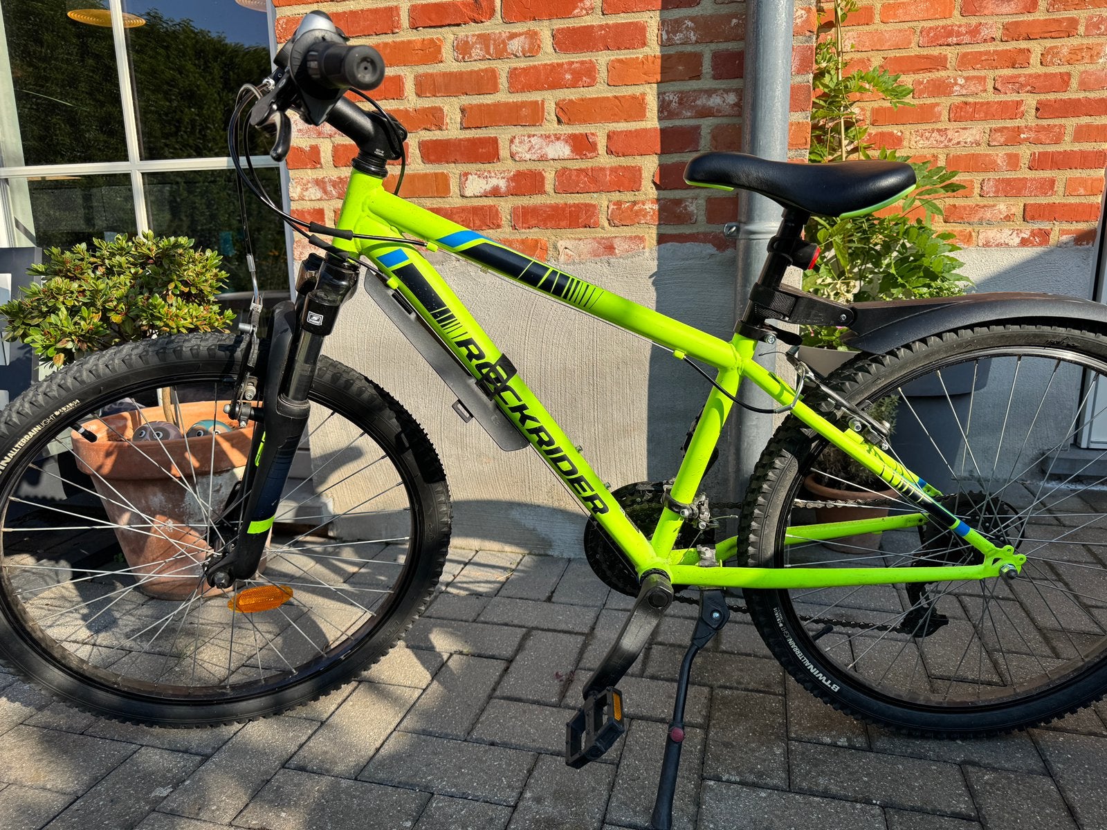 Rockrider 24” yellow ST500, Vélos & Vélomoteurs, Vélos | VTT & Mountainbikes, Autres marques, Frein sur jante, Enlèvement, Utilisé