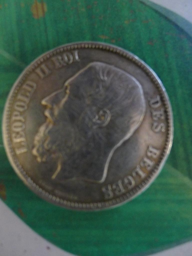 1.Stuk van 5 Fr.Belge 1868.1 Bankbiljet van 20FrB 1964, Ophalen of Verzenden