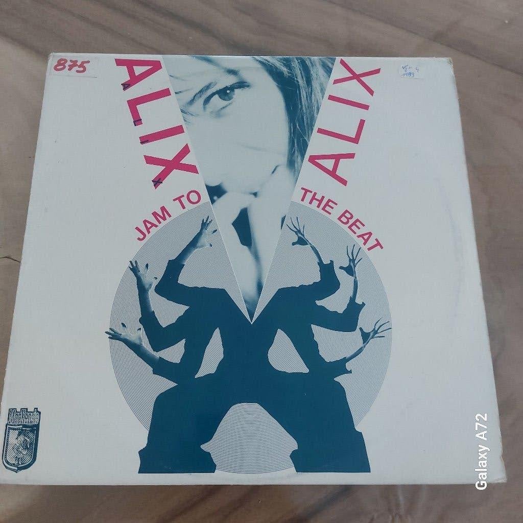 alix jam to the beat 12 inch maxi, Cd's en Dvd's, Vinyl | Dance en House, Gebruikt, House, Ophalen of Verzenden, 12 inch