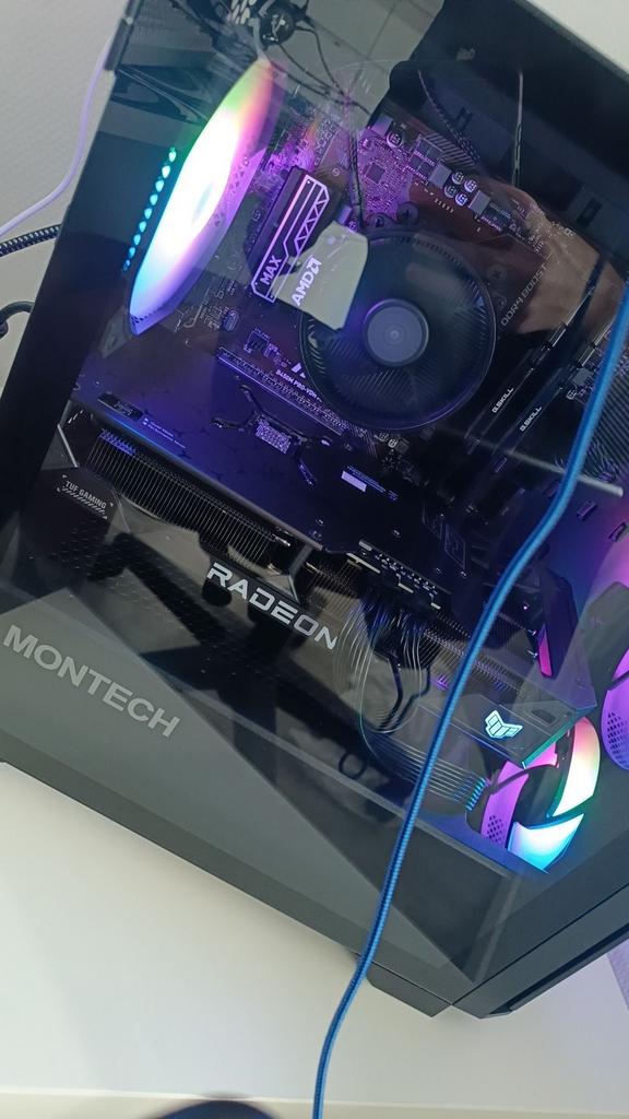 Krachtige pc te koop - AMD Ryzen 5 5600X, RX 7600 XT, Ophalen of Verzenden, Zo goed als nieuw, Gaming