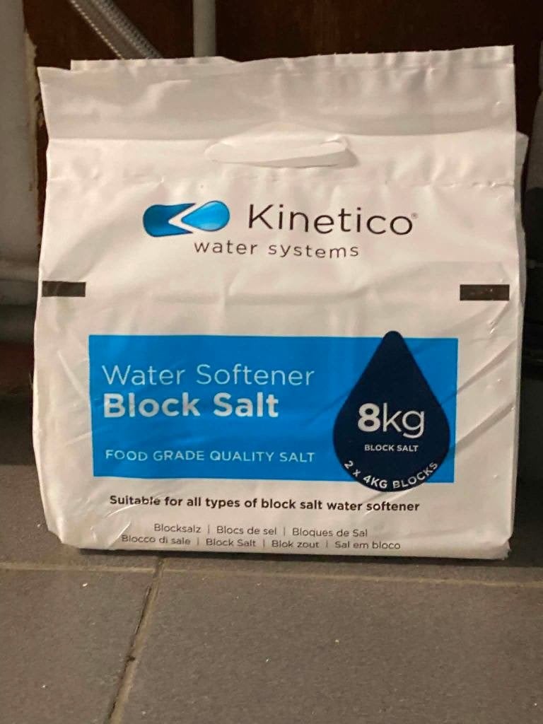 Kinetico blokzout voor waterontharder, Elektronische apparatuur, Ophalen, Nieuw, Waterontharder met zout