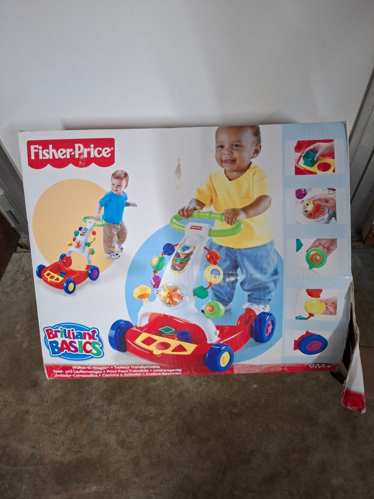 loopwagen voor eerste pasjes  (Fisher Price), Kinderen en Baby's, Ophalen