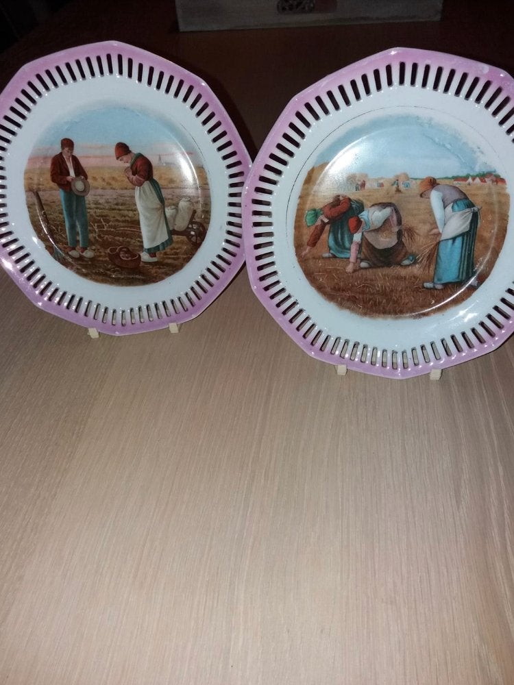 2 Bordjes op staander, Ophalen of Verzenden