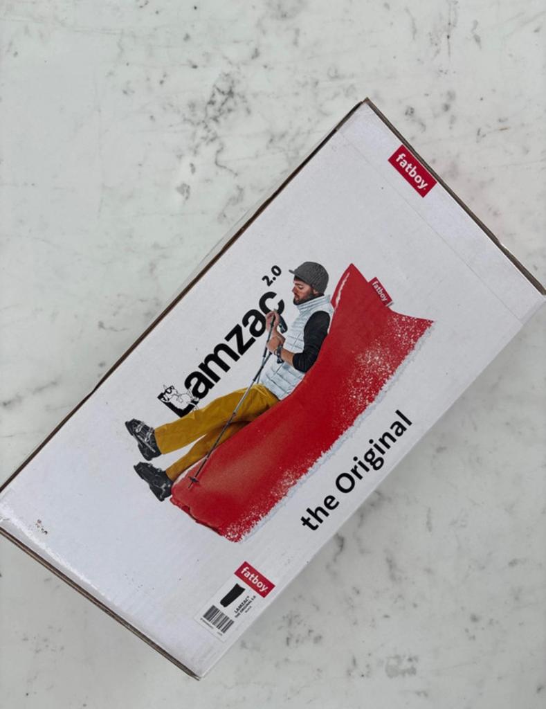 FATBOY | Lamac 2.0, Maison & Meubles, Enlèvement, Neuf, Noir, Pouf