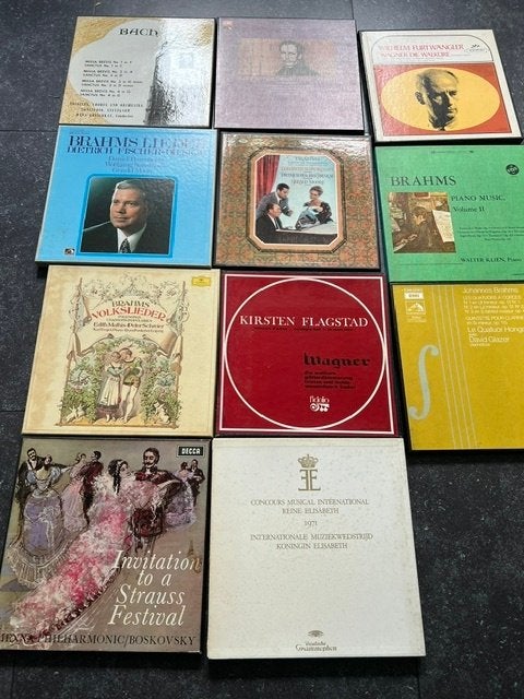 lot vinyl musique clasique, CD & DVD, Enlèvement, Utilisé, Coffret, Autres compositeurs