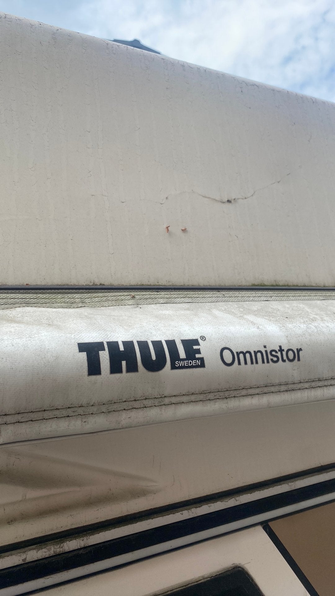 Thule Omnistor 1200 300 Mystic Grey zakluifel, Enlèvement, Utilisé, PVC, Thule
