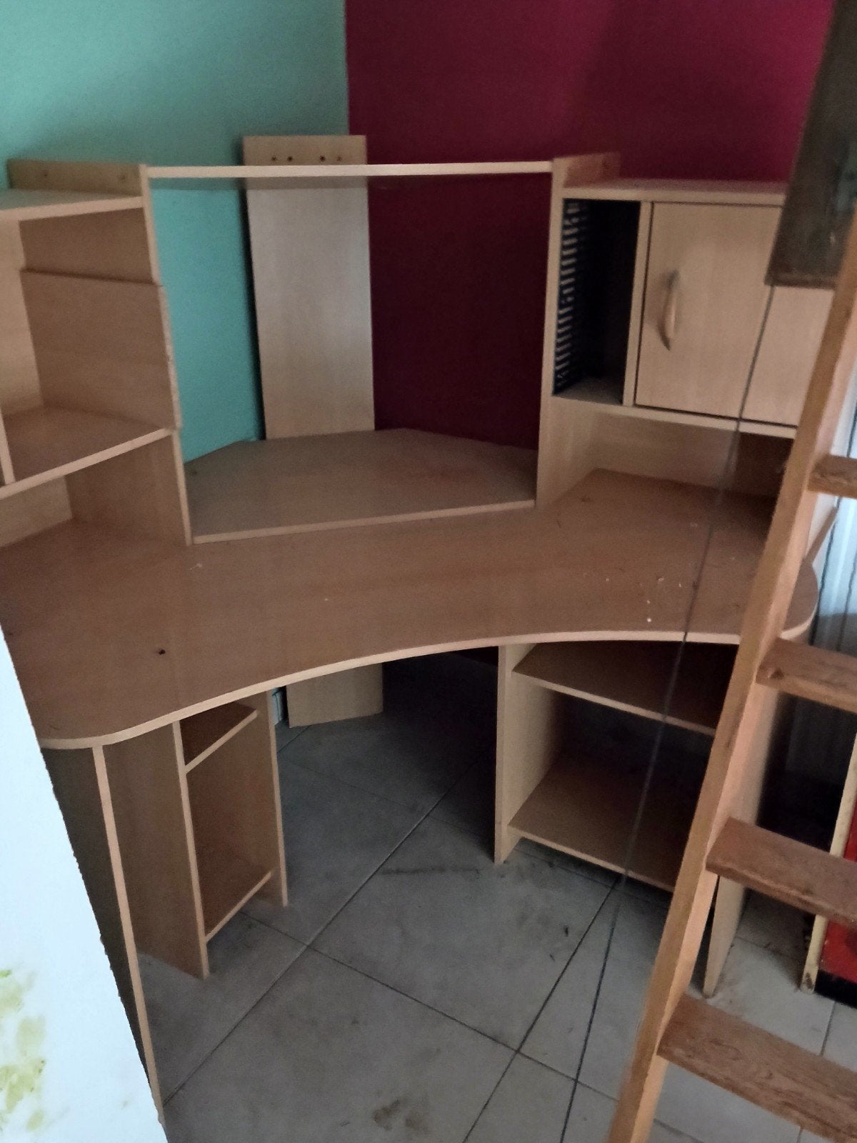 Gratis hoek bureau, Huis en Inrichting, Ophalen, Hoekbureau